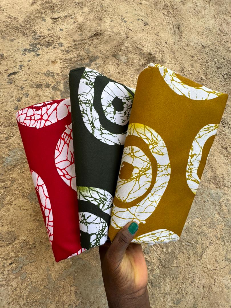 Batik Circles / Tri-Tone